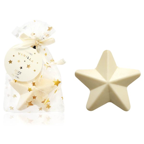 Star soap with organza bag | GOLD