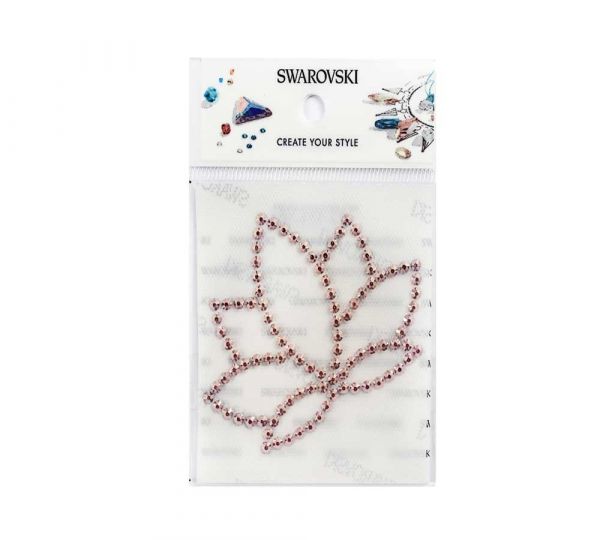 SWAROVSKI® | Jet Set Beauty LOGO Bügelbild GROSS