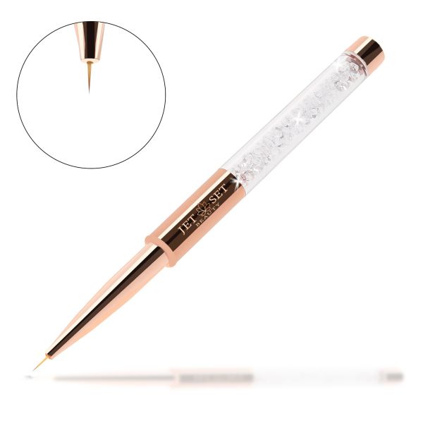 Nailartpinsel Crystal Rosé | S