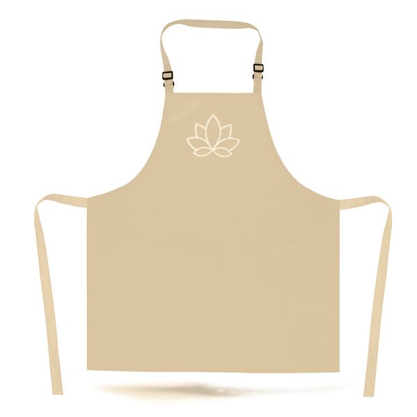 Work apron + logo | BEIGE