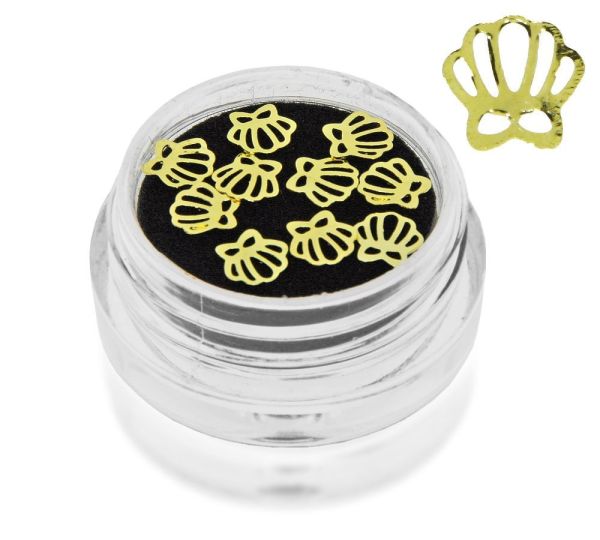 Muschel Shapes gold NEU