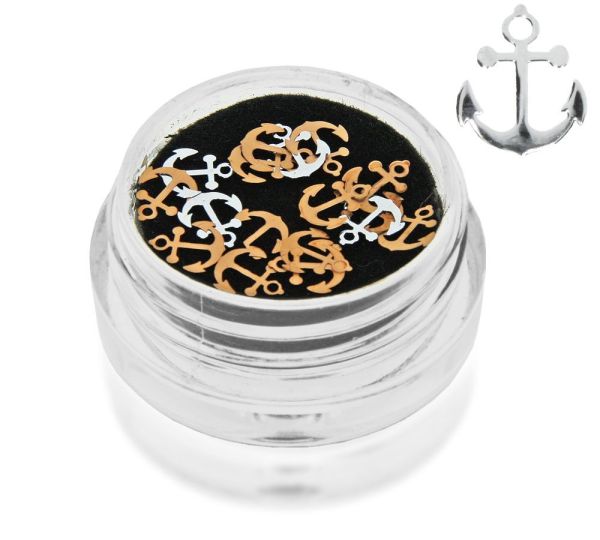 Einleger Anker silber NEU