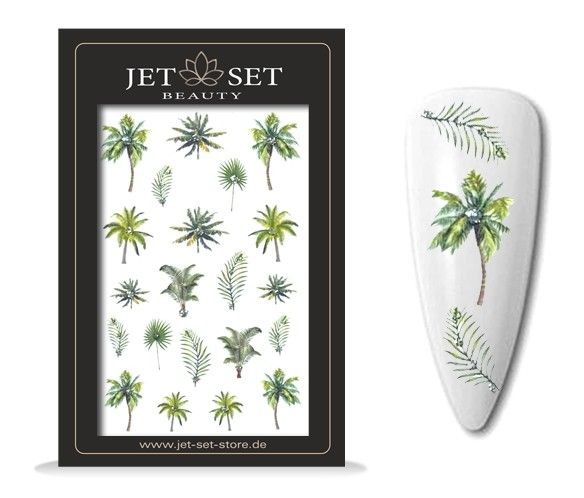 Nail Sticker | GREEN PALMS
