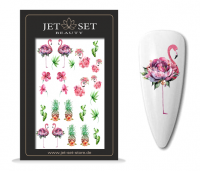 Nail Sticker | FLAMINGO & FRUITS