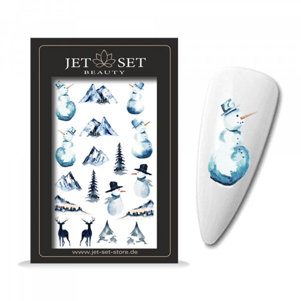 Nail Sticker | SNOWMAN