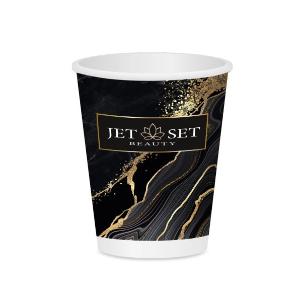 Paper cups with logo