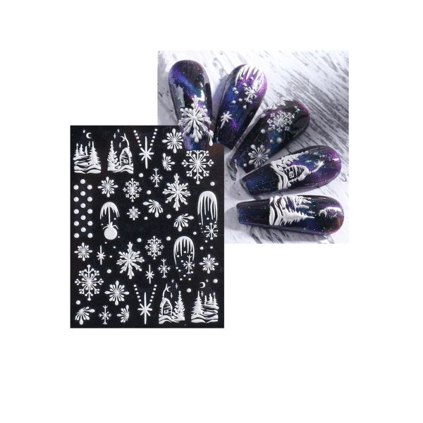3D Nail Sticker | WINTER 04