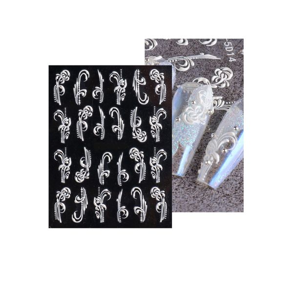 3D Nail Sticker | ABSTRACT 03