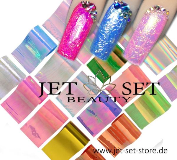 Broken Glass Effect Folien -Megaset-