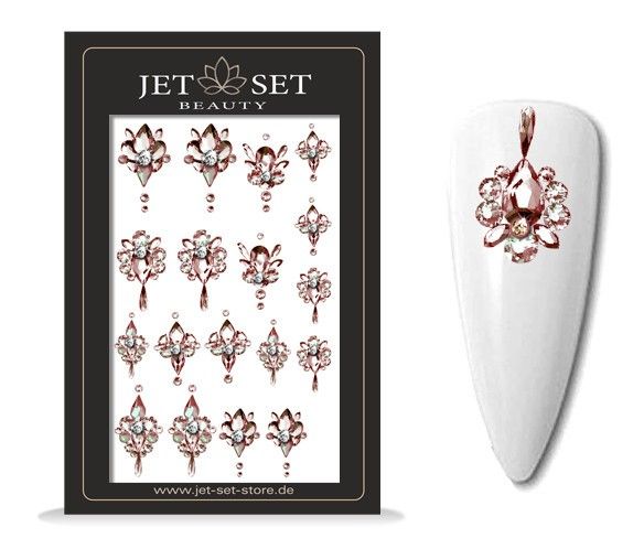 Nail Sticker | ORNAMENTS CHAMPAGNER