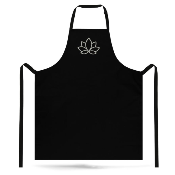 Work apron + logo | BLACK