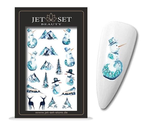 Nail Sticker | SNOWMAN