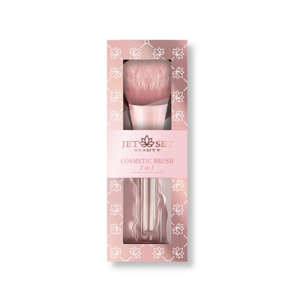 Kosmetik Pinsel 2in1 | ROSÉGOLD