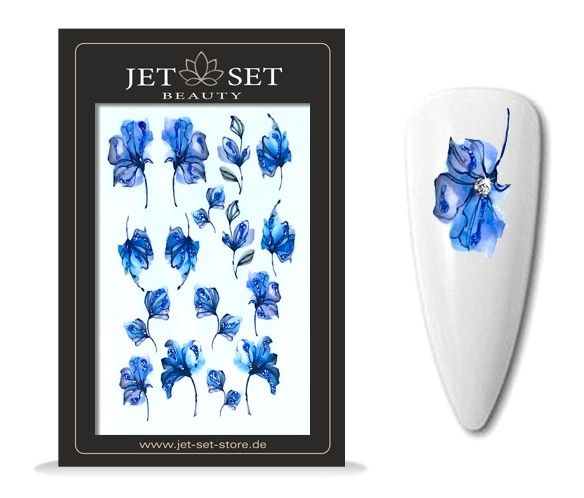 Nail Sticker | FLOWERS SAPHIR