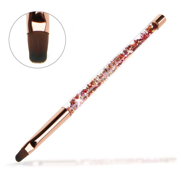 Fullcover Glitter Brush Rosé