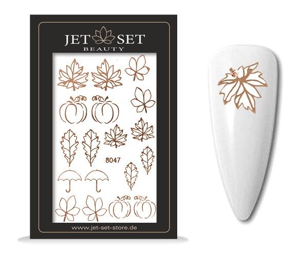 Nail Sticker | AUTUMN ROSEGOLD