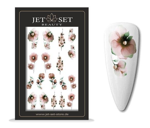 Nail Sticker | GLITTER FLOWER