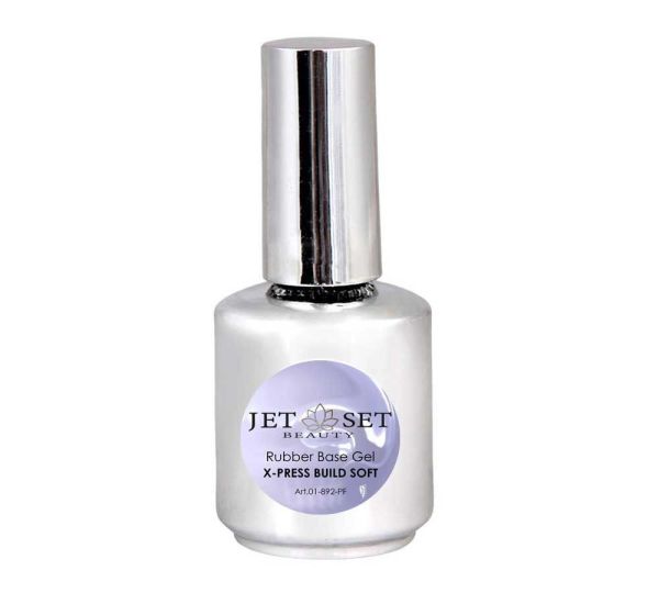 Rubber Base Gel | X-PRESS BUILD SOFT - Brush bottle