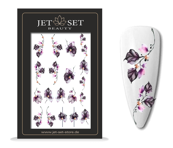 Nail Sticker | PASSION FLOWERS