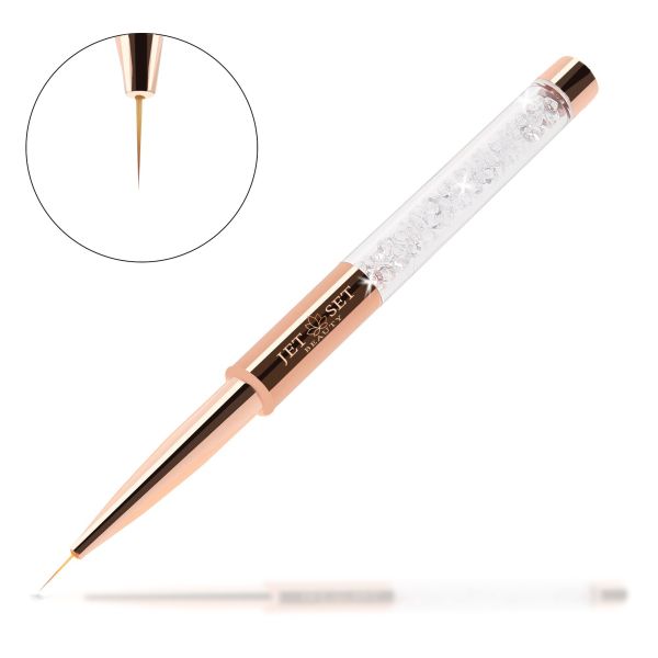 Nailartpinsel Crystal Rosé | M
