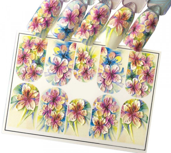 Nail Sticker | POWER FLOWER