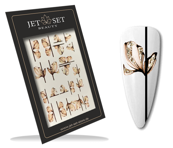 Nail Sticker | BLACK STRIPES