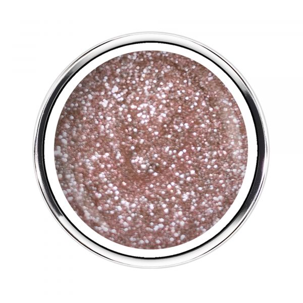 NEW One Stroke Gel | PLATIN ROSÈ GLITTER