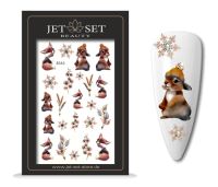 Nail Sticker | WINTER ANIMALS 02