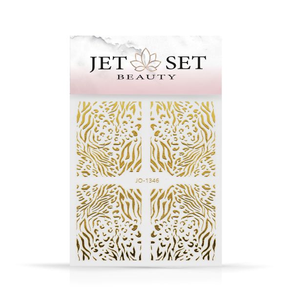 Nail Sticker | ZEBRA GOLD