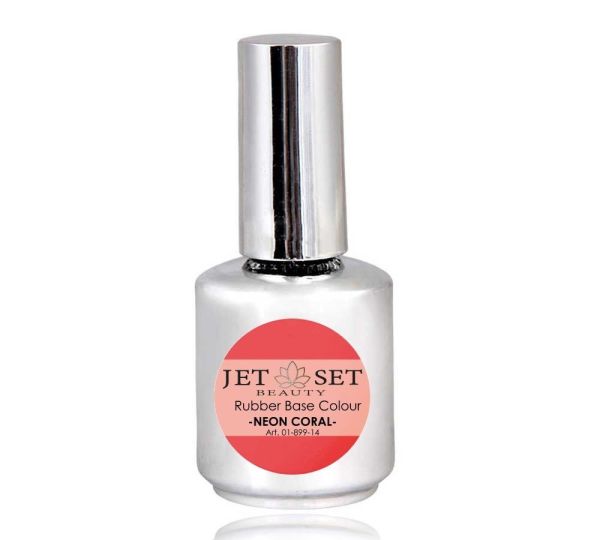 Rubber Base UV-Polish | NEON CORAL