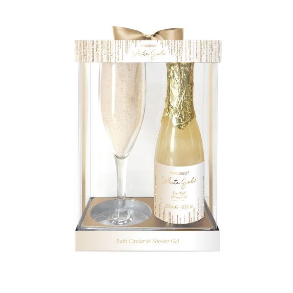 Bath caviar & shower gel | WHITE GOLD