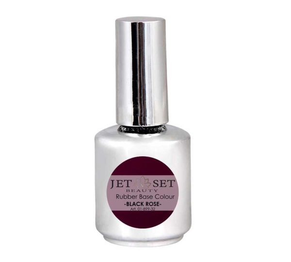 Rubber Base UV-Polish | BLACK ROSE