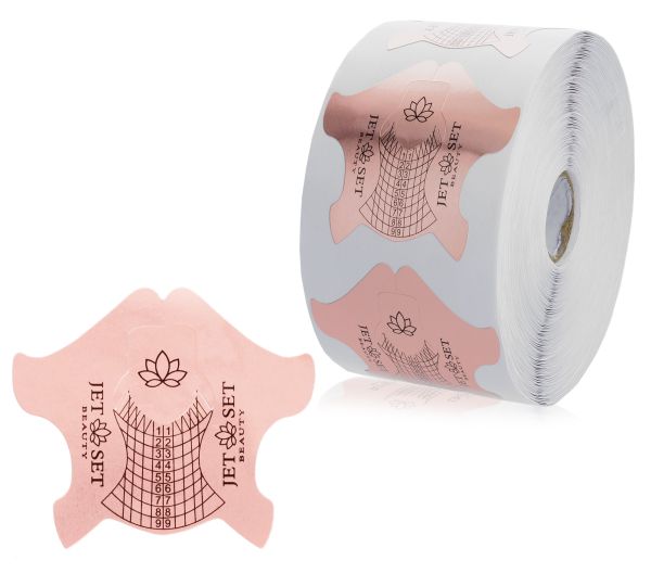Deluxe Nailshape Schablonen | BALLERINA ROSÈGOLD 500Stk.