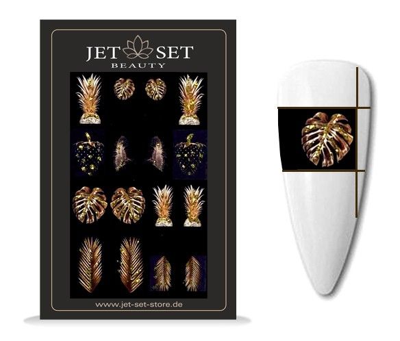 Nail Sticker | SUMMER GOLD