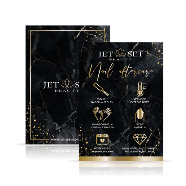 JSB NAILCARE CARD | BLACK