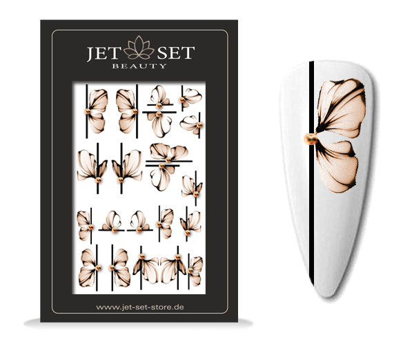 Nail Sticker | HALF BLOSSOM