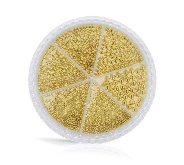 Nailart Rondell Perlen | GOLD