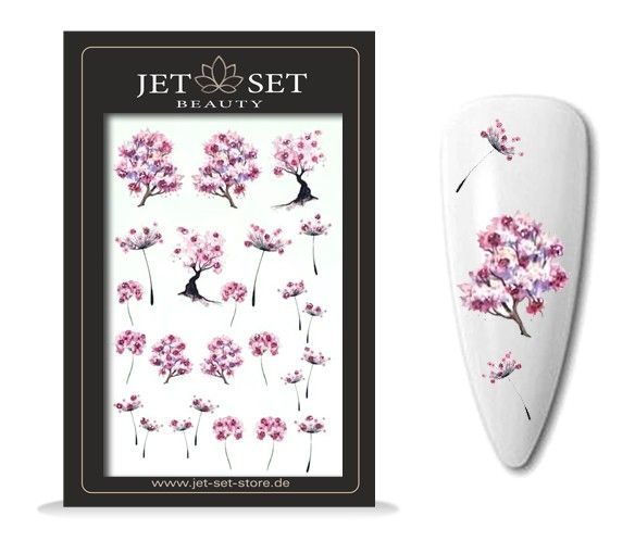 Nail Sticker | PINK TREE
