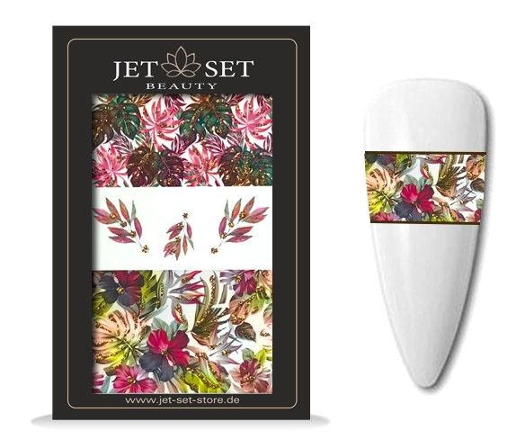 Nail Sticker | FLOWER GARDEN PINK