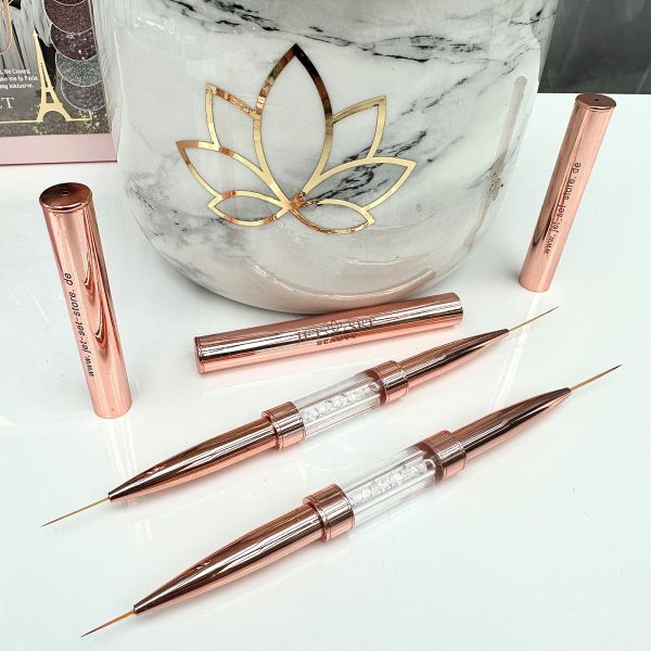 Nailartpinsel Double Striper Rosé
